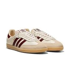 Samba OG Shoes "Wonder White / Shadow Red / Gum"