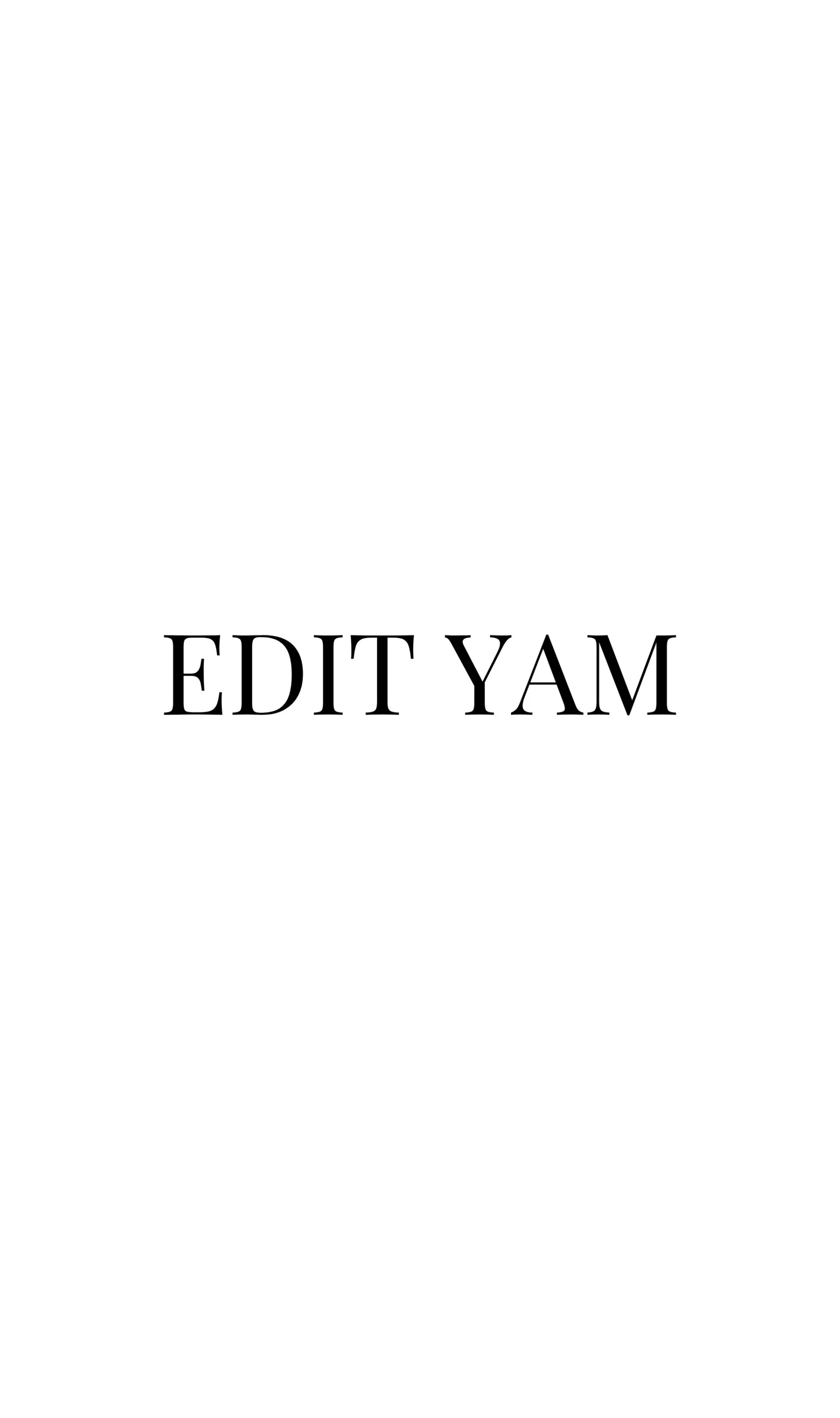 Edit Yam Studio